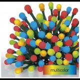 EMOS LED karácsonyi fényfüzér, cherry – golyók, 30 m, kültéri és beltéri, többszínű, időzítő (D5AM04)