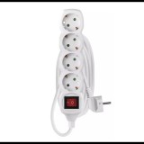 EMOS P1423R 4 aljzat 3méter 1,5mm2 kapcsolós hosszabbító (P1423R)