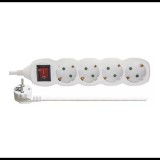 EMOS P1425R 4 aljzat 5méter 1,5mm2 kapcsolós hosszabbító (P1425R)