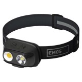 EMOS P3542 COB LED Fejlámpa tölthető P3542, 500lm, 130m, Li-pol 1200mAh