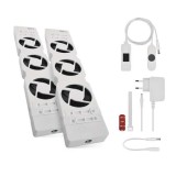 Emos P56PR2 Radiátor fűtéserősítő ventilátor DUO, fehér