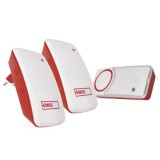 Emos P5750.2R Vezeték nélküli csengő, elem nélküli