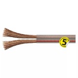 EMOS S8310 HANGSZÓRÓ VEZETÉK 2×1,00 ÁTLÁTSZÓ OFC