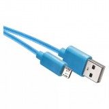 EMOS SM7006B USB-A 2.0 - microUSB-B 2.0 töltő- és adatkábel 1m kék (SM7006B) - Adatkábel