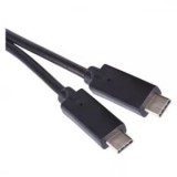 Emos SM7022BL USB-C - USB-C töltő- és adatkábel 1m fekete