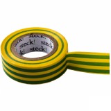 Emos Szigetelőszalag 20m zöld-sárga