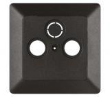 Emos Tv+R+Sat Csatlakozó Aljzat Burkolat, Antracit