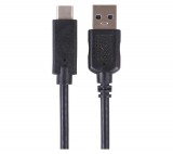 Emos Usb Kábel 3.0 A Dugó - 3.1 C Dugó 1M Fekete
