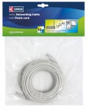 Emos UTP 5E, 10m hálózati kábel Szürke Cat5e U/UTP (UTP)