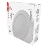 EMOS ZM5442 LED felületi lámpatest RUBIC, kerek, fehér, 18W, természetes fehér