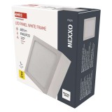 EMOS ZM6125 LED felületi lámpatest NEXXO, négyzet, fehér, 7,6W,Természetes fehér