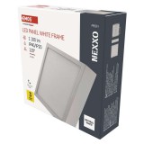 EMOS ZM6135 LED felületi lámpatest NEXXO, négyzet, fehér, 12,5W,Természetes fehér