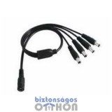 Enboom EN-DCM4 DC tápcsatlakozó elosztó 1x aljzat, 4x dugó