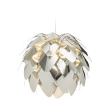ENCOMBRE függőlámpa krómozott fólia 230V LED E27 15W