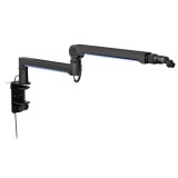 Endorfy Broadcast alacsony profilú RGB Mikrofon tartó kar - Fekete (EY0A010)