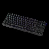 Endorfy Thock Kailh Box Red Switch RGB Gaming Mechanical Wireless Billentyűzet (HU, USB, fekete)