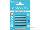 Eneloop Lite BK-4LCCE/4BE AAA 550mAh Ni-MH akkumulátor (4db)