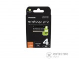 Eneloop pro BK-3HCDE/4BE AA/ceruza 2500mAh, Ni-MH akkumulátor, 4 db /csomag