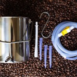 EnemaEssentials Acél beöntő vödör szett