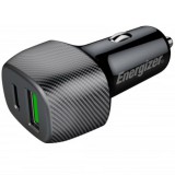 Energizer Autós gyorstöltő 38w qc3,0 1x usb C 1x usb A - ED38BK