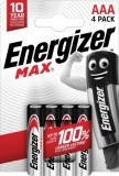 Energizer Holding Inc. Energizer Max Alkáli Mikro Elem AAA B4