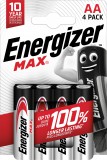 Energizer MAX AA Egyszer használatos elem Lúgos