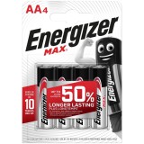 Energizer max alkáli mikroelem AA 4db