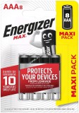 ENERGIZER Max elem AAA mikro micro E92 8db/csom