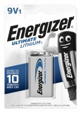 Energizer Ultimate Lithium elem típus FR22 9V-Block 1db/csomag