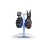 Energy Sistem Fejhallgató állvány - ESG S3 Duo (Gaming, 2xUSB, csúszásmentes, fehér, RGB LED) (ENERGYSISTEM_779284)