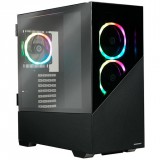 Enermax ENERMAXK8 Számítógépház - Fekete (ECA-EK8-BB-ARGB)