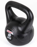ENERO-Fit Füles súlyzó, kettlebell, cementes, fekete 8 kg ENERO fit