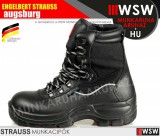 .Engelbert Strauss AUGSBURG BLACK S3 teflon bélelt munkavédelmi bakancs - munkacipő