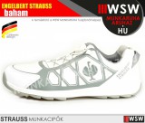 .Engelbert Strauss BAHAM II WHITE S1 önbefűzős ripstop munkavédelmi cipő - munkacipő