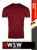 .Engelbert Strauss BASIC BORDEAUX férfi prémium pamut munkapóló - 195 g/m²
