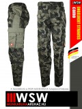 .Engelbert Strauss CAMOUFLAGE ZIP OFF technikai leziprázoható szárú sokzsebes deréknadrág - munkaruha