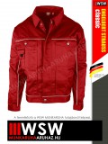 .Engelbert Strauss CLASSIC RED erősített anyagú 315 g/m² technikai munkakabát - munkaruha