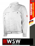 .Engelbert Strauss CLASSIC WHITE erősített anyagú 315 g/m² technikai munkakabát - munkaruha