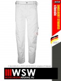 .Engelbert Strauss CLASSIC WHITE erősített anyagú 315 g/m² technikai munkanadrág - munkaruha