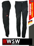.Engelbert Strauss DYNASHIELD BLACK rugalmas cargo deréknadrág - munkaruha