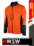 .Engelbert Strauss FOREST KWF GREYORANGE vágásbiztos softshell kabát - munkaruha