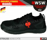 .Engelbert Strauss MANDA BLACKRED S1 technikai munkavédelmi bakancs - munkacipő