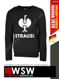 .Engelbert Strauss MOTION 2020 BLACK technikai környakas pamutgazdag pulóver - munkaruha