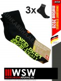 .Engelbert Strauss MOTION 2020 BLACKHV technikai bokazokni 3 pár - közepes munkazokni