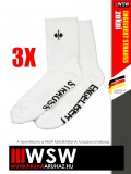 .Engelbert Strauss MOTION 2020 WHITE technikai zokni 3 pár - hosszú munkazokni
