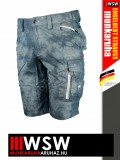 .Engelbert Strauss MOTION TEN SLATEBLUE camo technikai prémium rövidnadrág - munkaruha