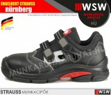 .Engelbert Strauss NÜRNBERG BLACK S1P munkavédelmi szandál - munkacipő