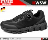 .Engelbert Strauss REXBURG BLACK O1 technikai konnyített önbefűzős bakancs - munkacipő