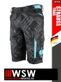 .Engelbert Strauss TRAIL GRAPHIC BLACK prémium ripstop lélegző rövidnadrág - technikai ruházat