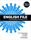 English File Pre-intermediate Workbook with key - Third edition